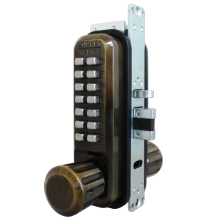 Lockey 2930DC Keyless Mechanical Digital Adams Rite Style Latch Double Sided Door Lock